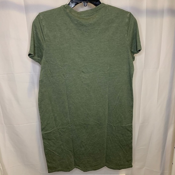 Forever 21 NWT Olive Green T-Shirt Dress - Picture 3 of 3
